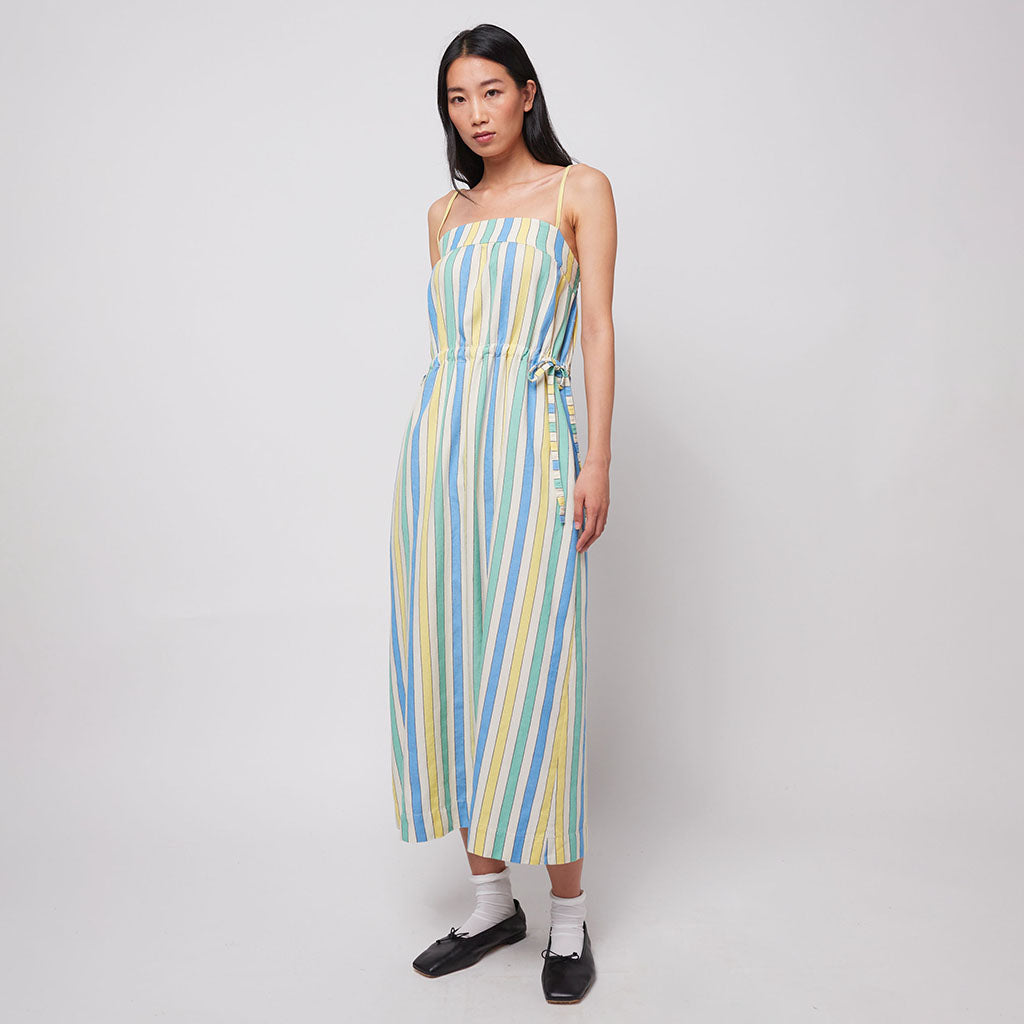 Bobo Choses Woman Striped Dress Multicolour