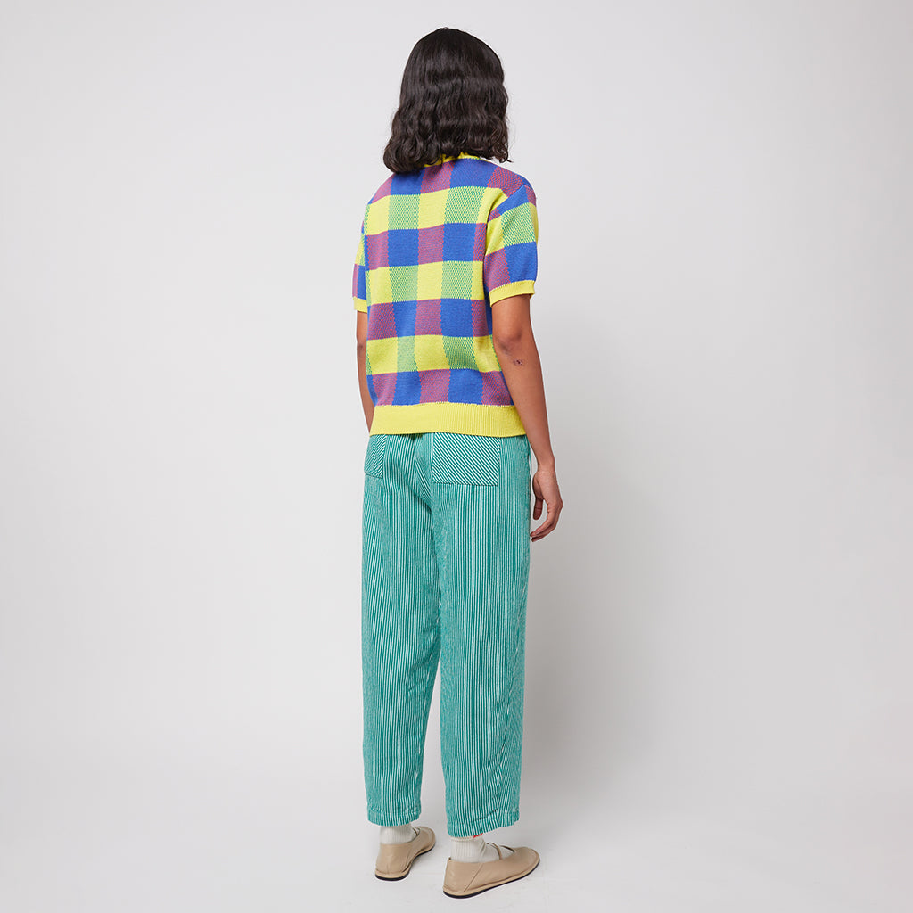 Bobo Choses Woman Vichy Sweater Multicolour