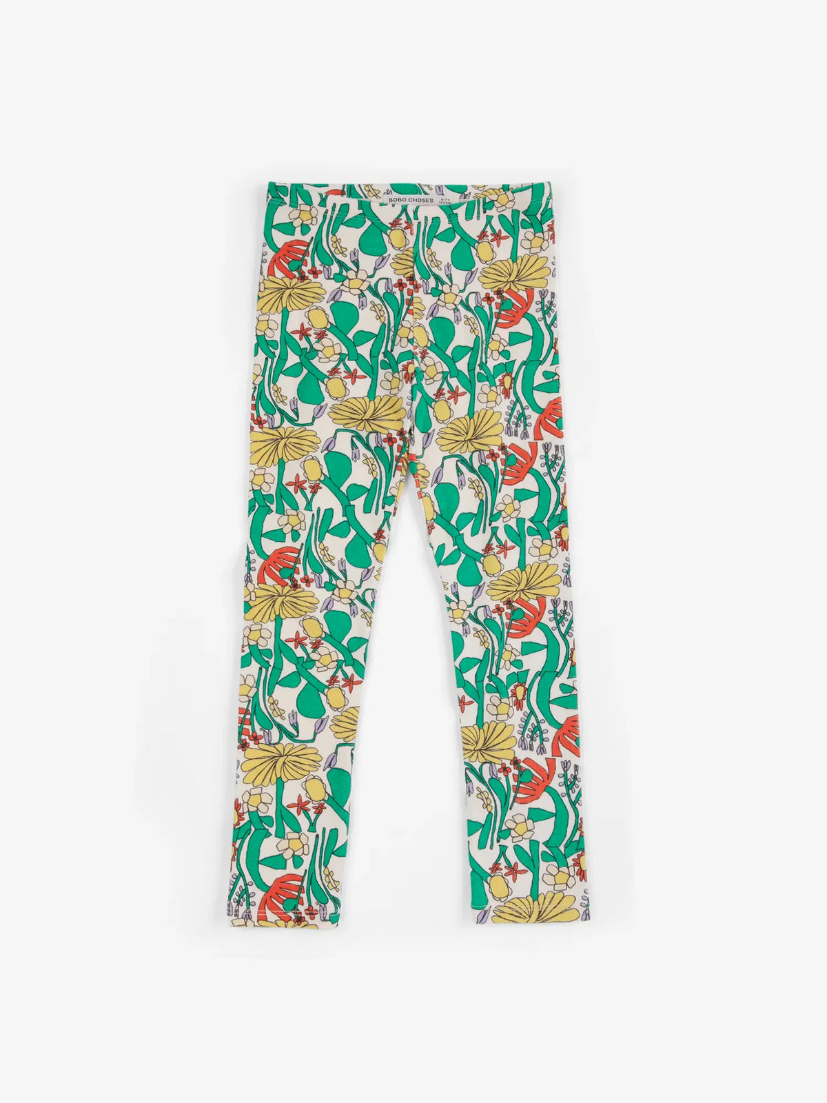 Bobo Choses Child Leggings All Over Herbalist Print Multicolour