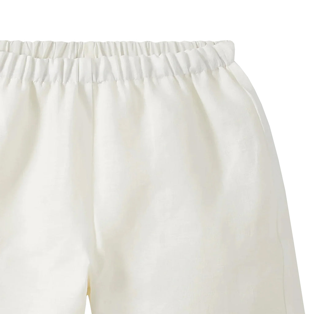 Bonpoint Baby Dandy Pants Milk White