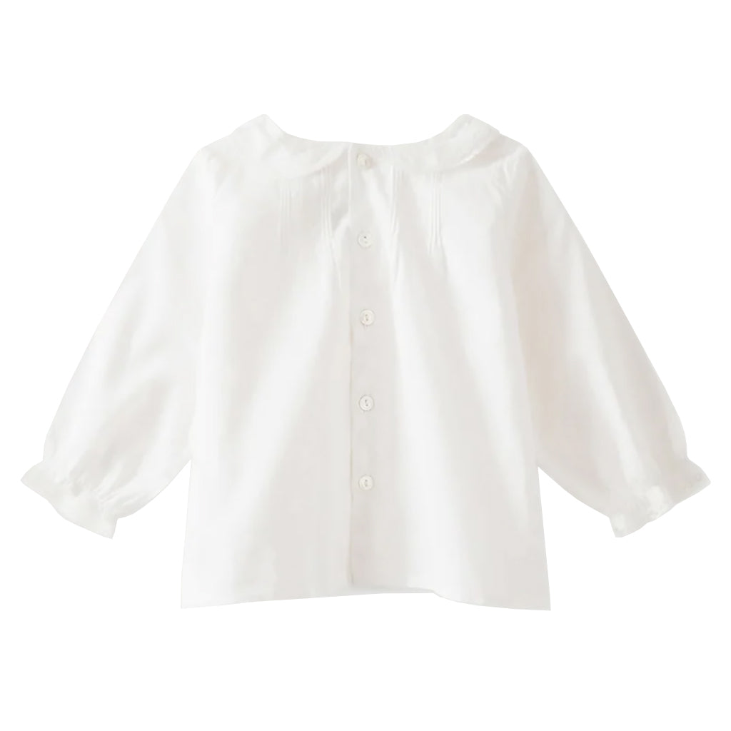 Bonpoint Baby Blouse Milk White