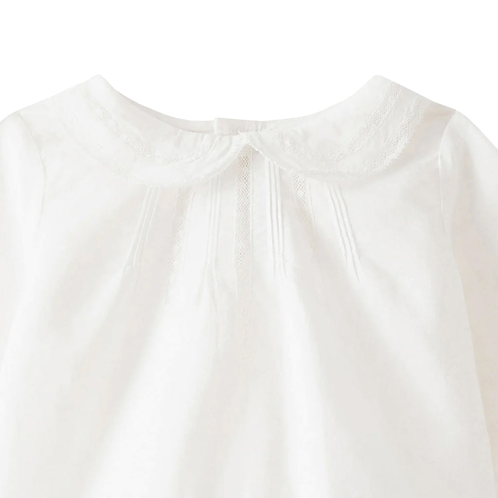 Bonpoint Baby Blouse Milk White