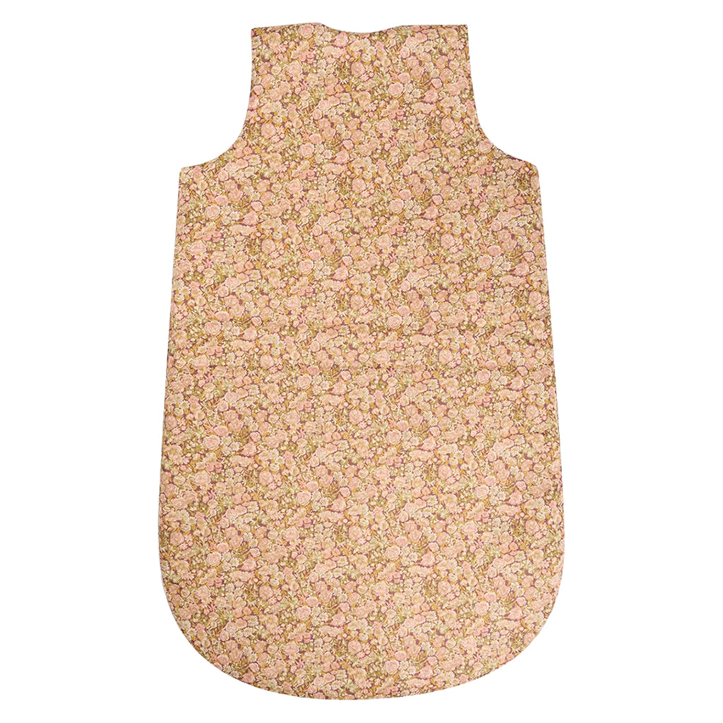 Bonpoint Baby Joujou Sleepsac Pink Camellia Flowers Print