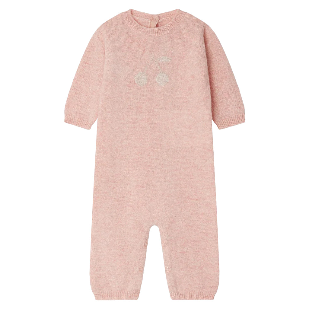 Bonpoint Baby Tilouana Jumpsuit Powder Pink