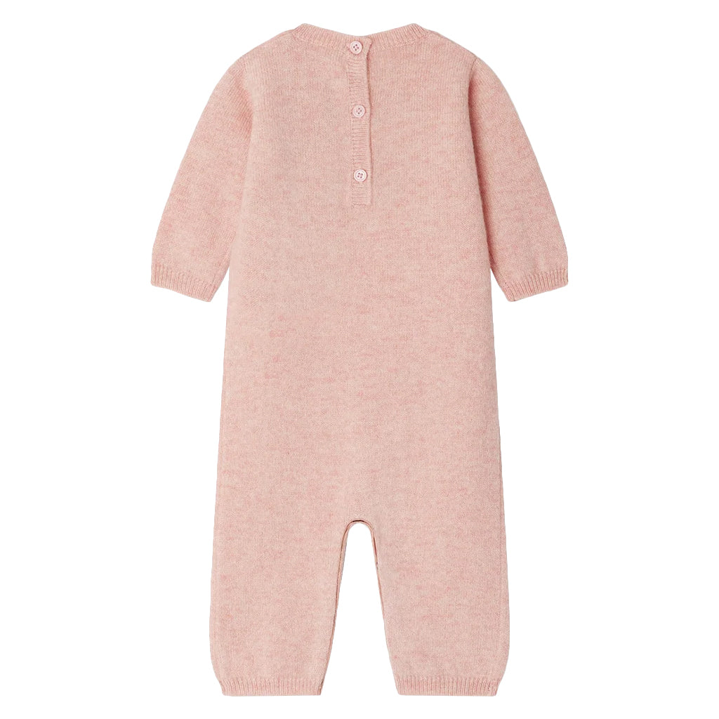 Bonpoint Baby Tilouana Jumpsuit Powder Pink