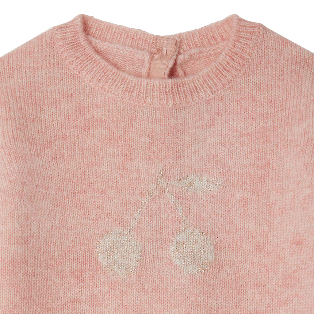 Bonpoint Baby Tilouana Jumpsuit Powder Pink