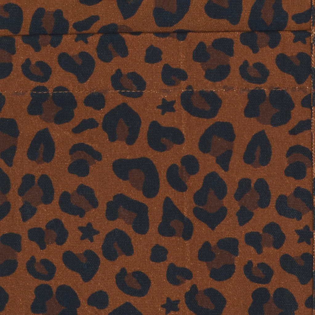 Bonton Child Faroe Medium Tote Bag Leopard Print Brown