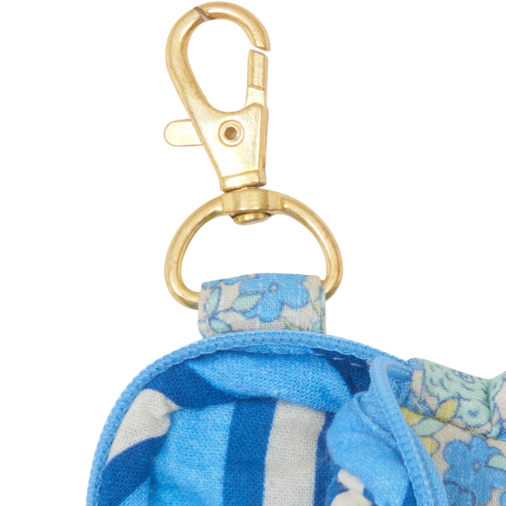 Bonton Child Heart Keychain Fleur Vintage Blue
