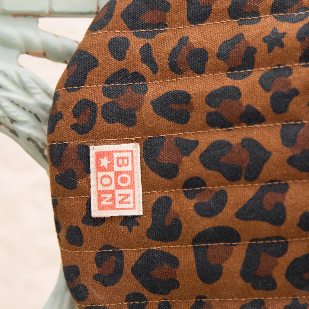 Bonton Child Bum Bag Leopard Print Brown