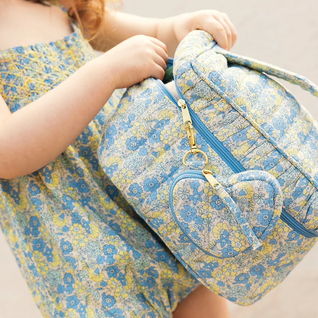 Bonton Child Vanity Bag Fleur Vintage Blue