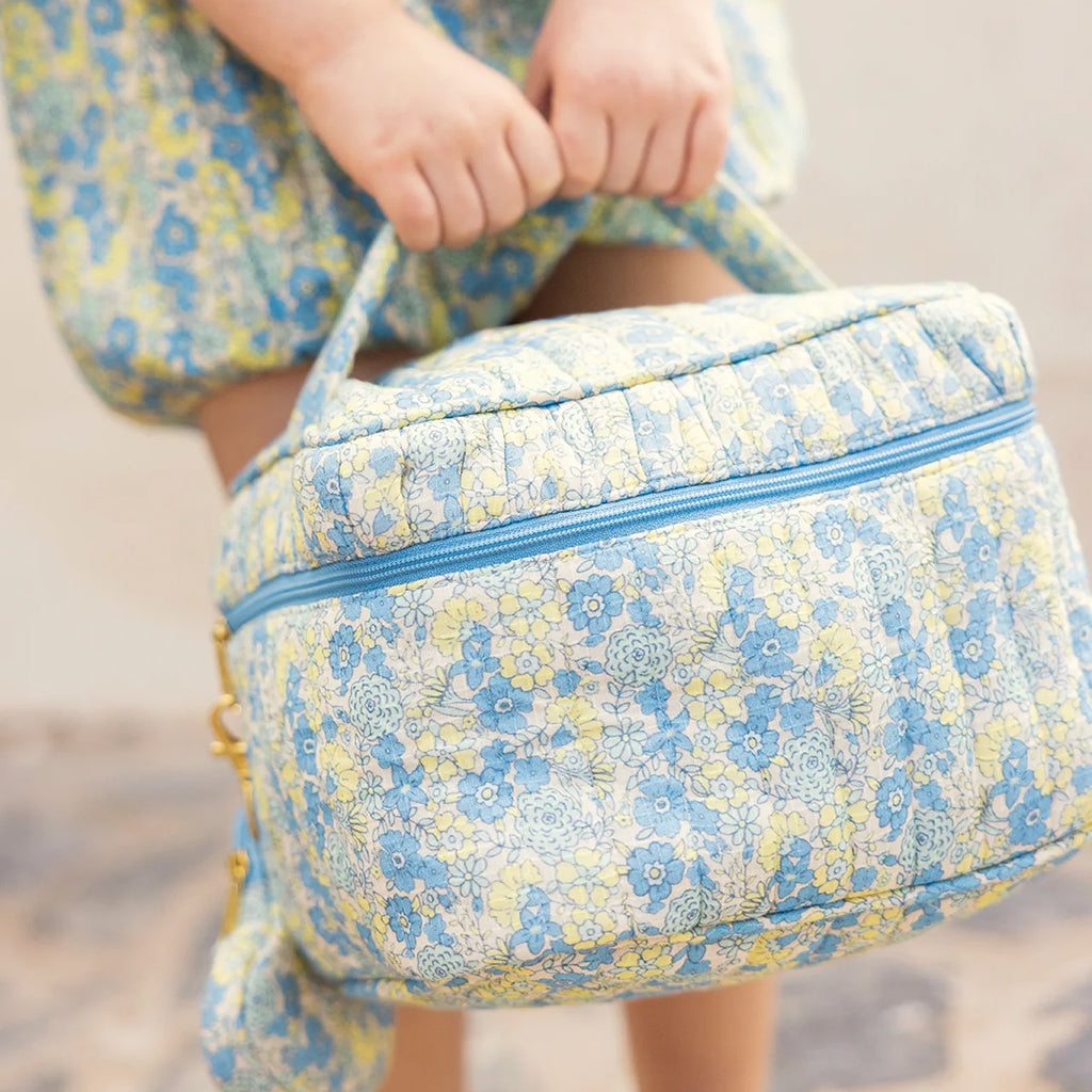 Bonton Child Vanity Bag Fleur Vintage Blue