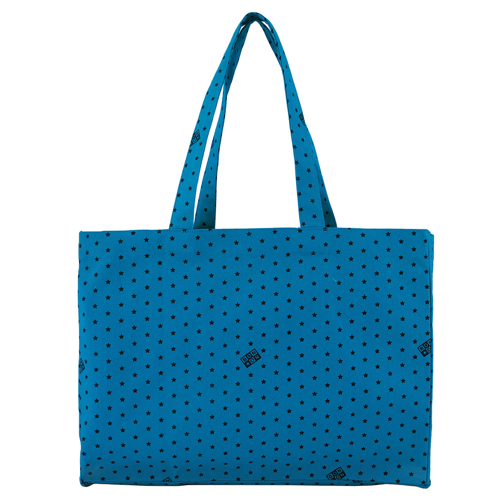Bonton Child Beth Tote Bag Blue Toucan