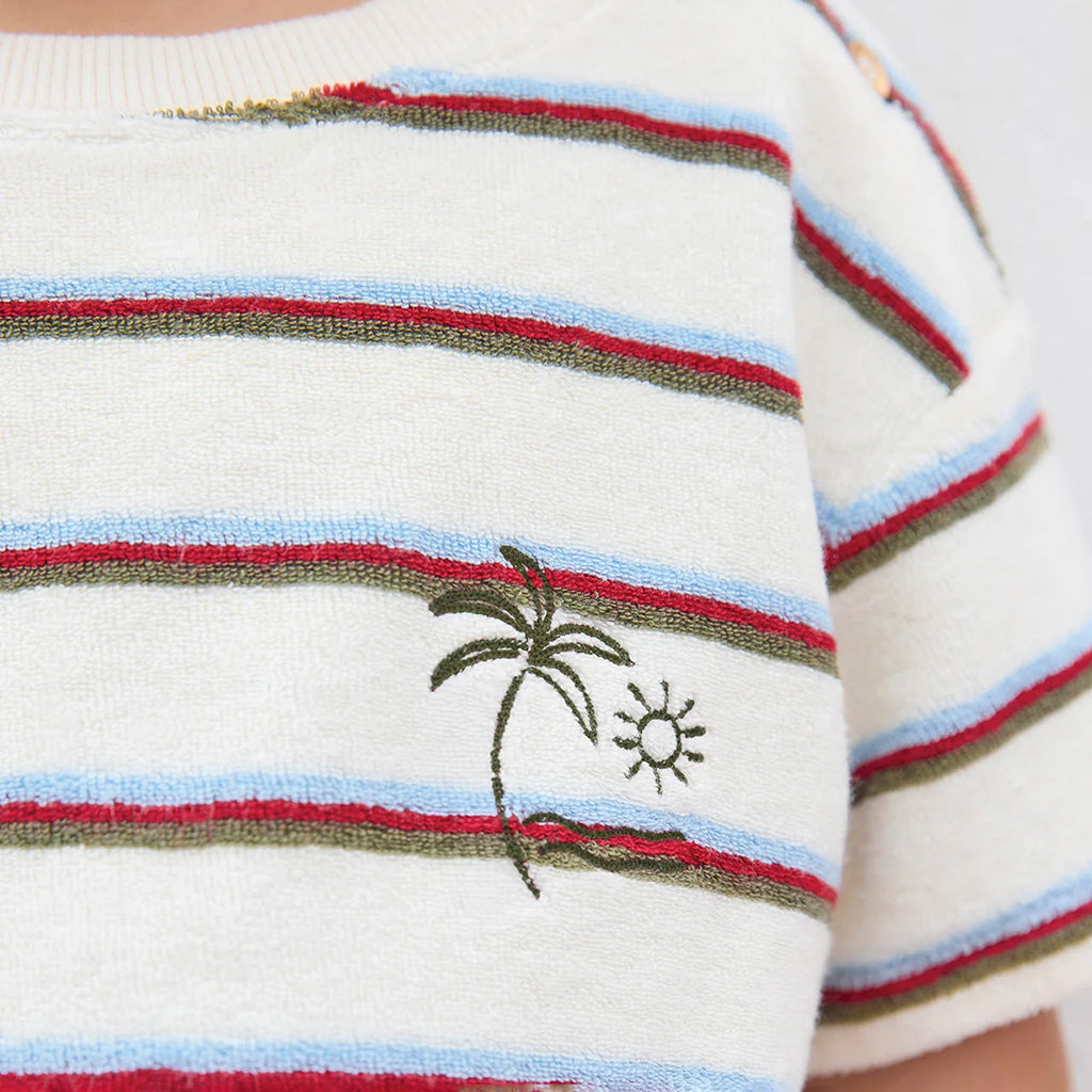 Bonton Baby Livo T-shirt Viva White Stripes