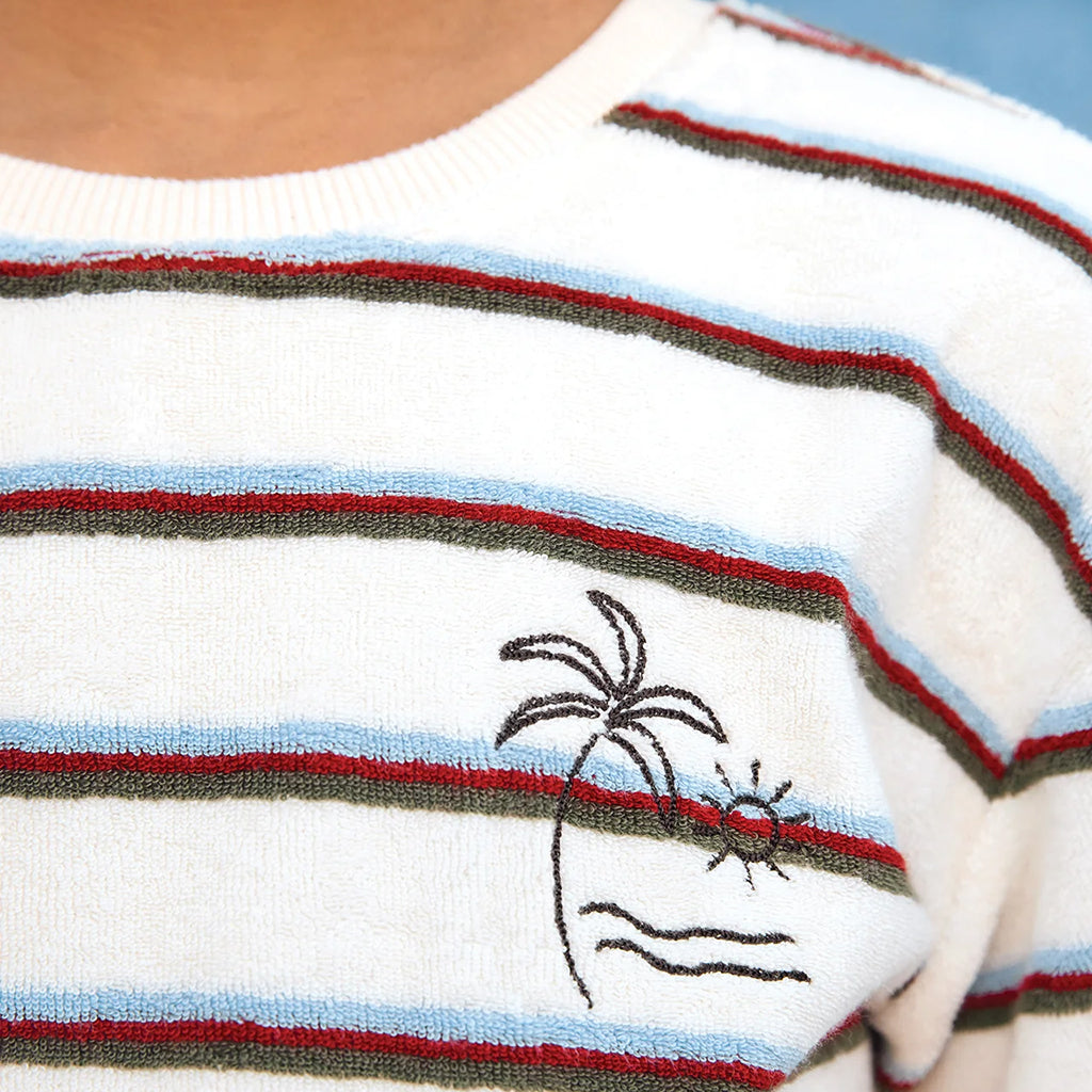 Bonton Child Livo T-shirt Viva White Stripes