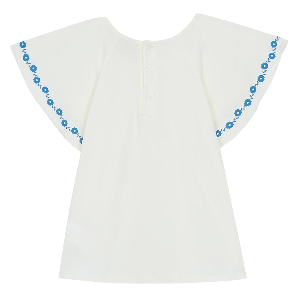 Bonton Child Nimes T-shirt Ecru White