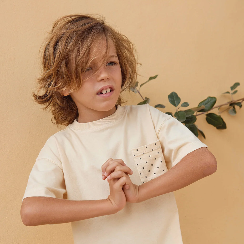 Bonton Child Nixon T-shirt Vanilla Cream