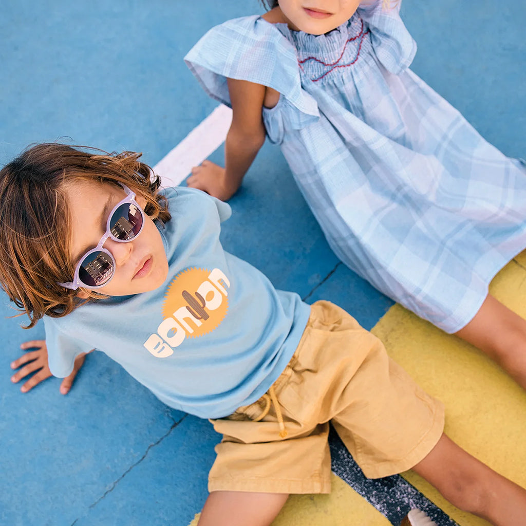 Bonton Child Tubo T-shirt Cactus Print Azul Blue