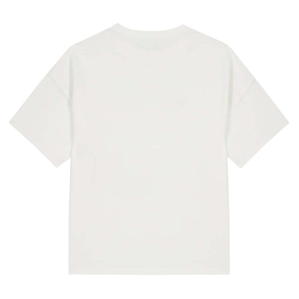 Bonton Child Livo T-shirt Wave Print Ecru White