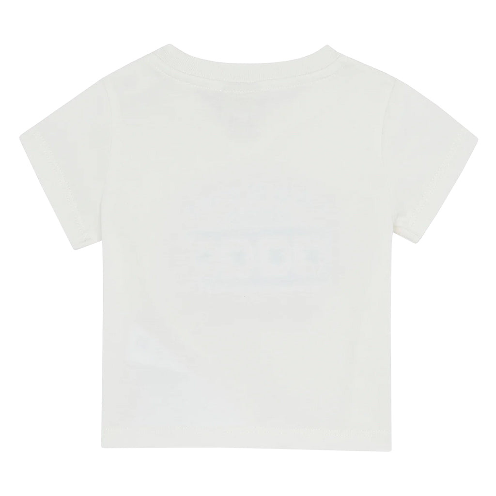 Bonton Baby Lodestie T-shirt Luck Print Ecru White