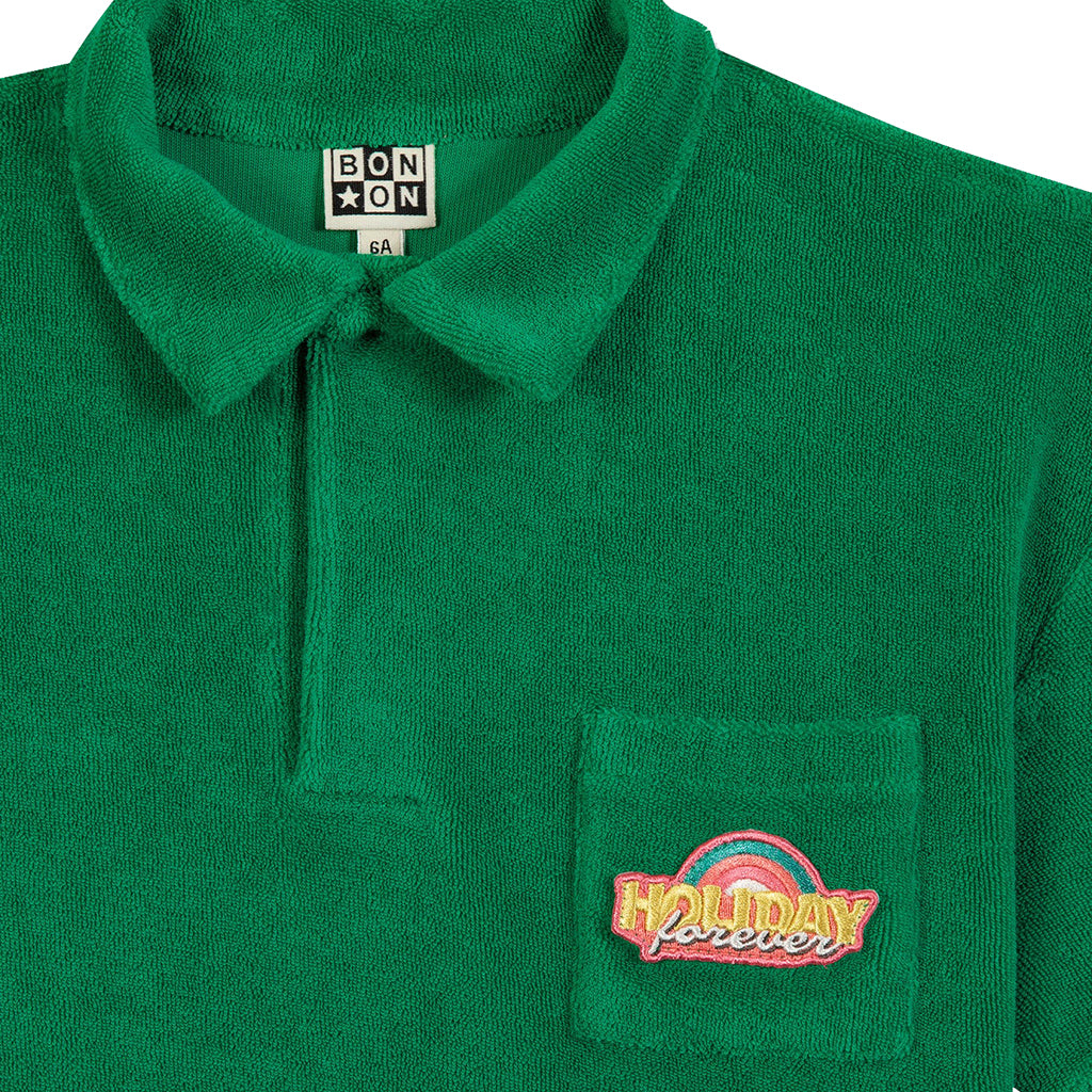 Bonton Child Livio Polo T-shirt Paradise Green