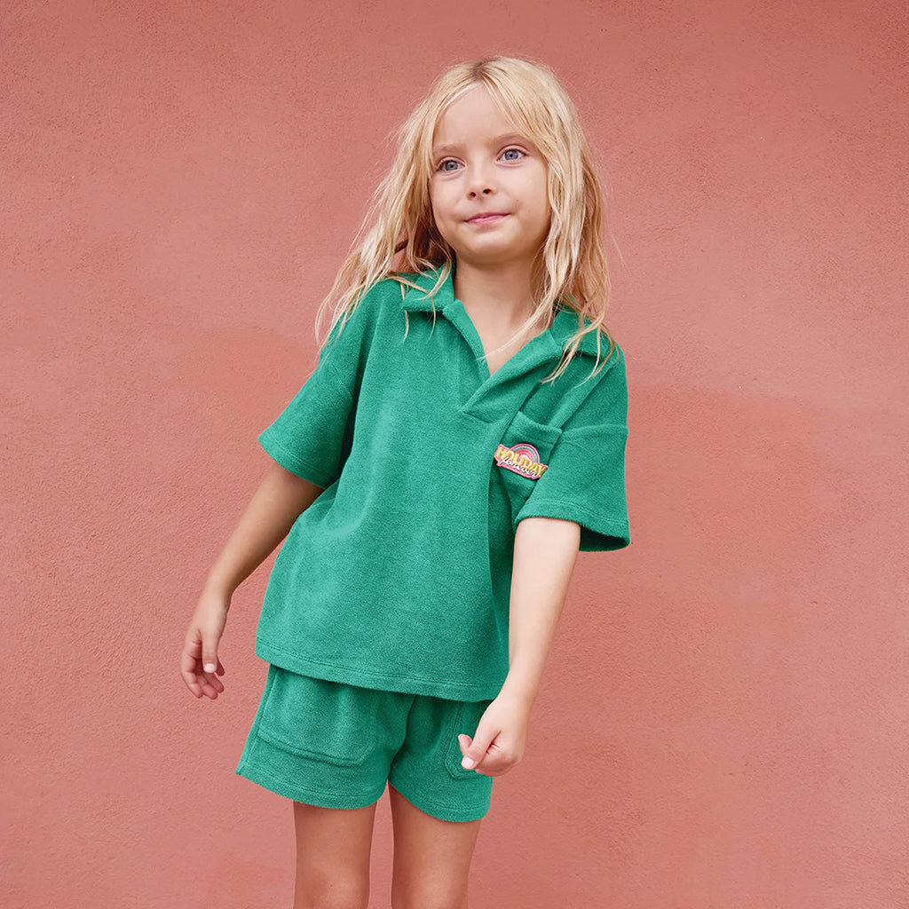 Bonton Child Livio Polo T-shirt Paradise Green