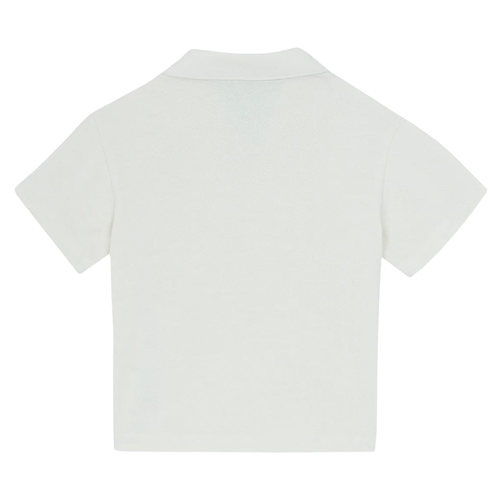 Bonton Baby Nivio Polo T-shirt Ecru White