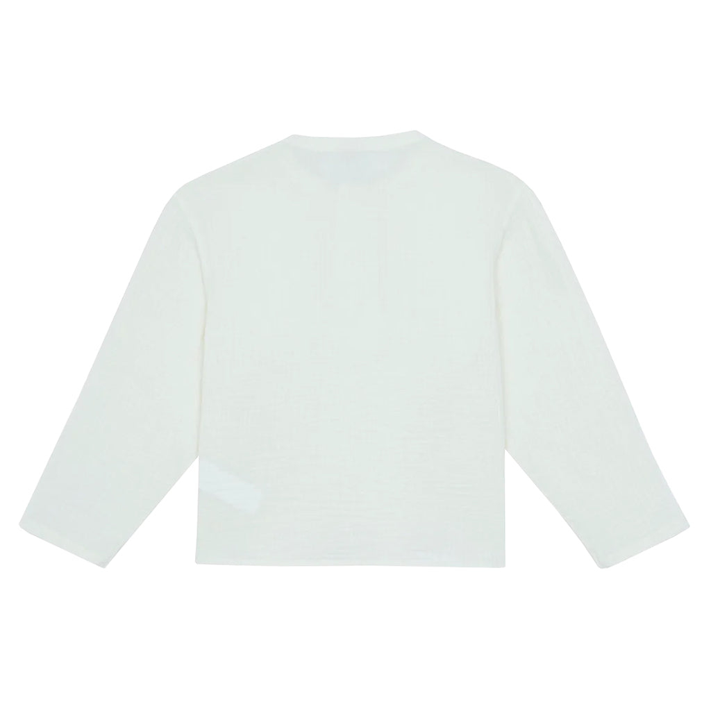 Bonton Child Noah Shirt Ecru White