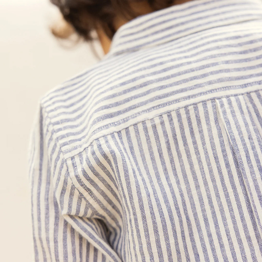 Bonton Baby Nathan Shirt Summer 81 Blue Stripes