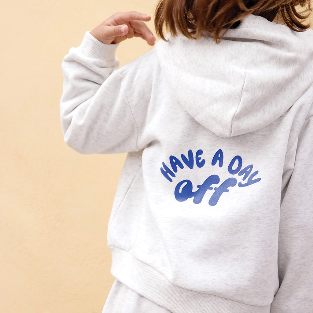 Bonton Child Lu Sweatshirt Day Off Print Grey China
