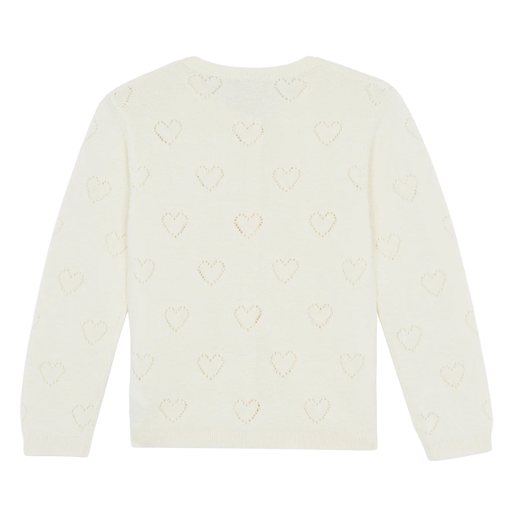 Bonton Child Lilou Cardigan Ecru Cream