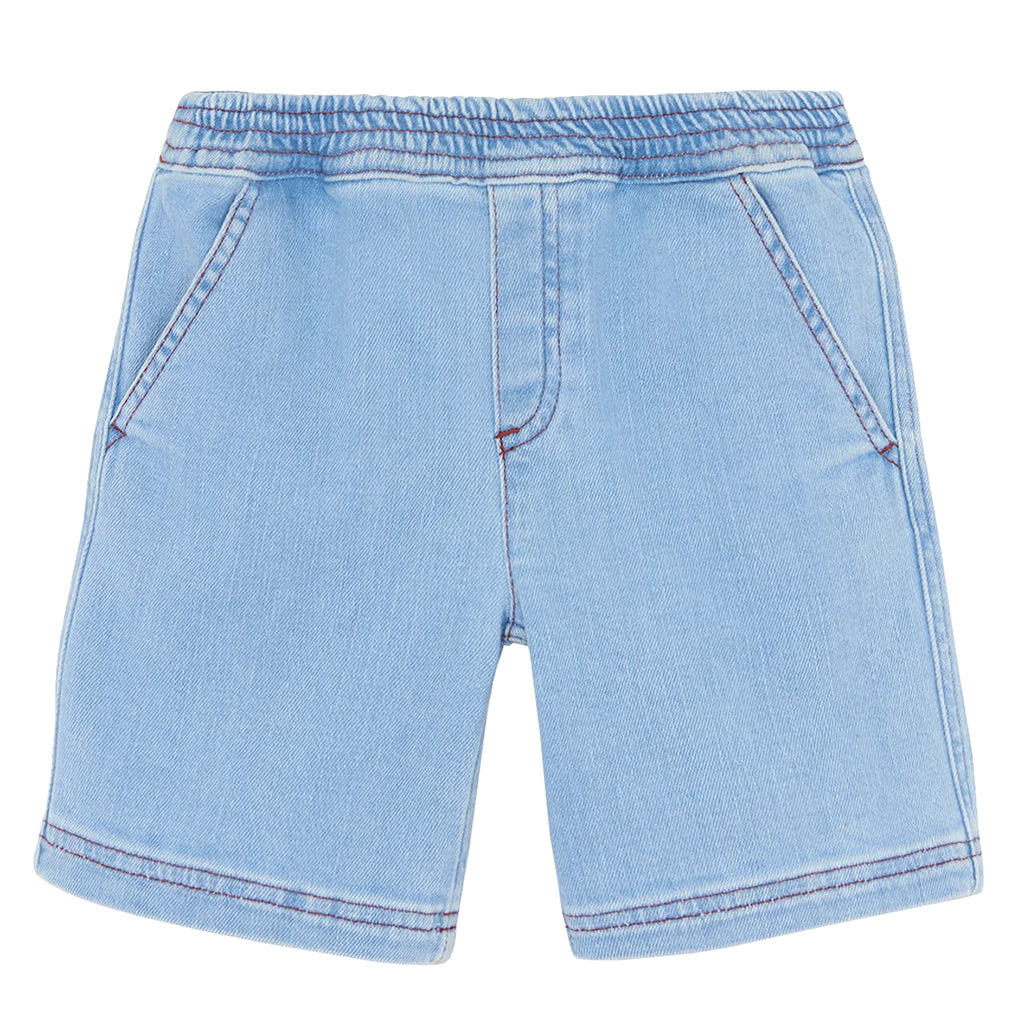 Bonton Child Norbert Shorts Bleached Denim Blue