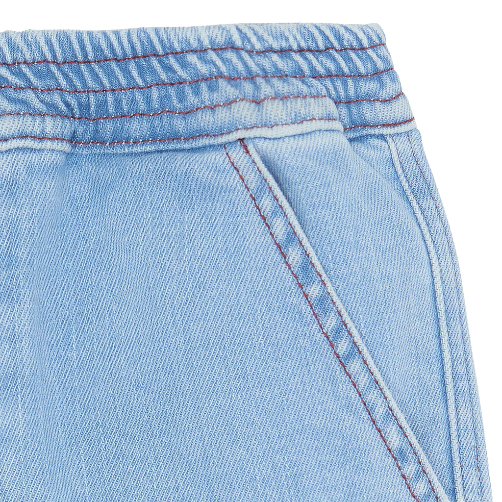 Bonton Child Norbert Shorts Bleached Denim Blue