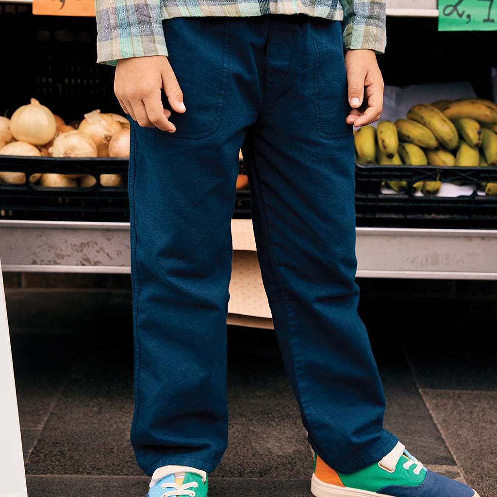 Bonton Child Matcha Pants Navy Blue