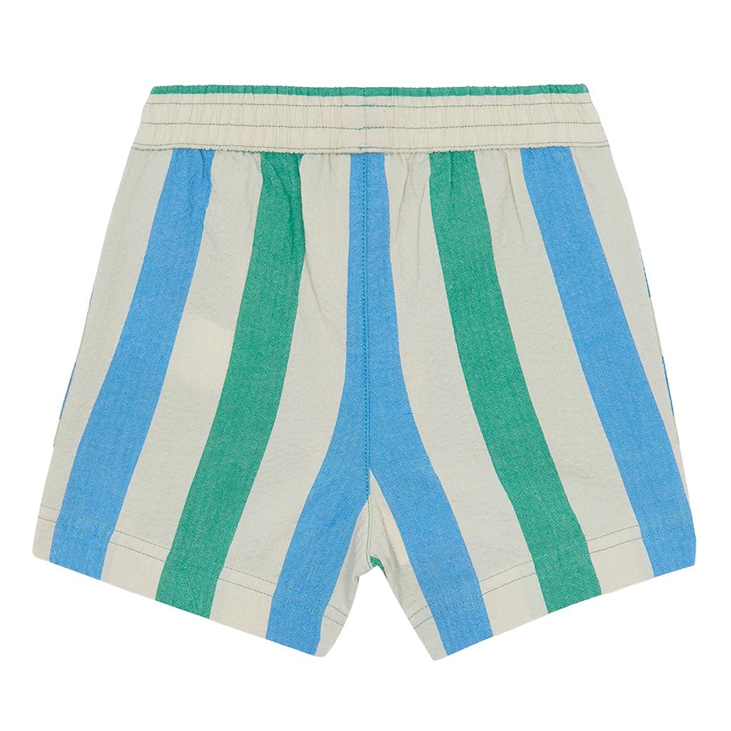 Bonton Baby Lois Shorts Coco Blue And Green Stripes
