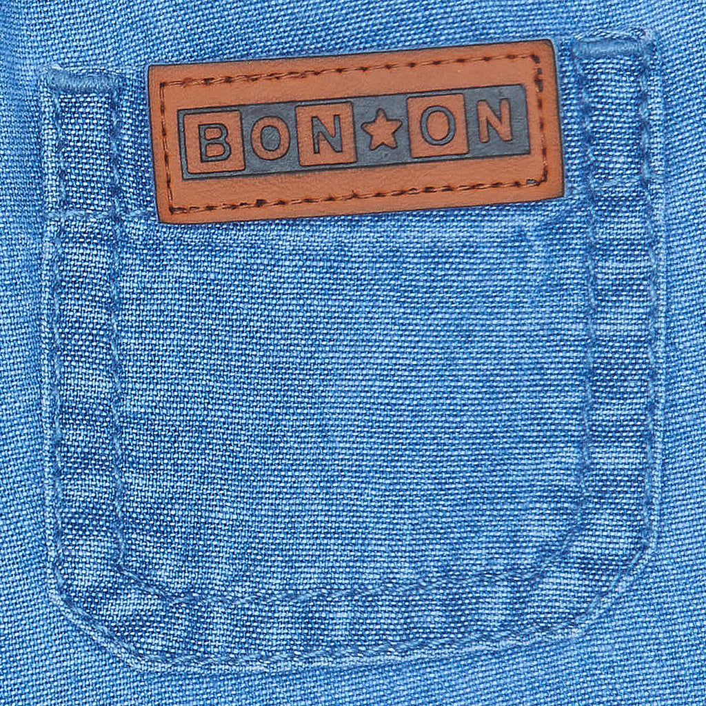 Bonton Baby Lyon Shorts Chambray Blue