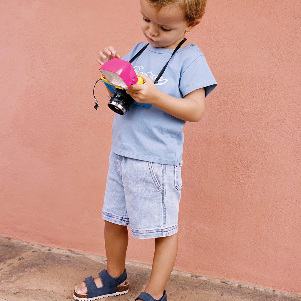 Bonton Baby Lyon Shorts Chambray Blue