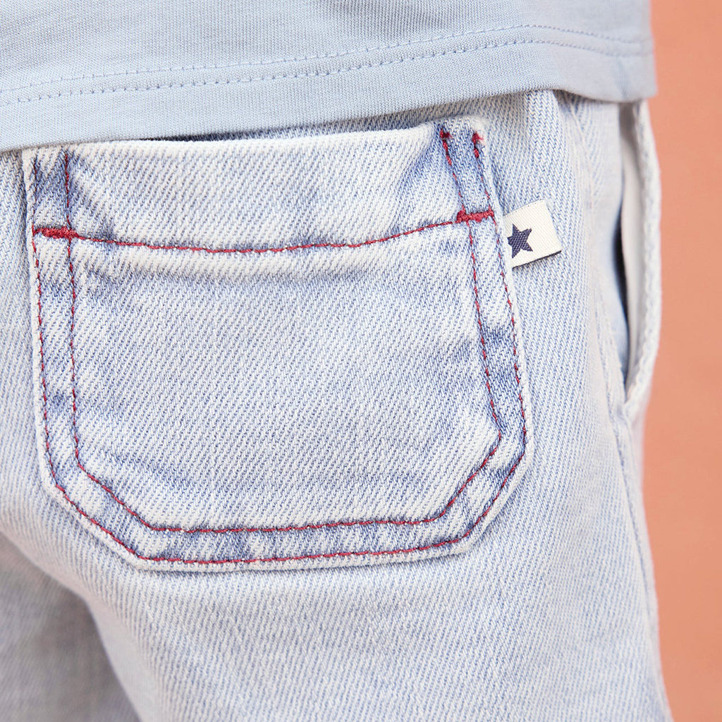 Bonton Baby Lyon Shorts Chambray Blue