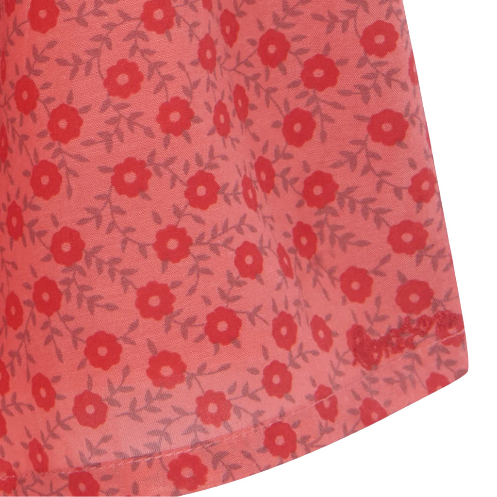 Bonton Baby Reve Dress Foulfeur Red Floral Print