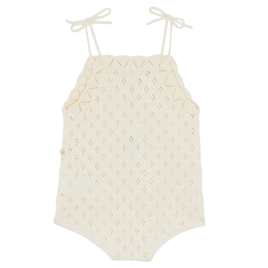 Bonton Baby Nuevo Romper Ecru Cream