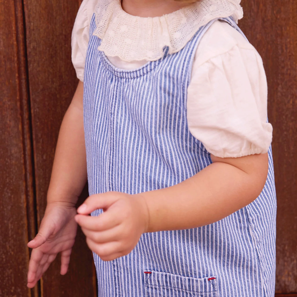 Bonton Child Nolita Dress Oshkosh Blue Stripes