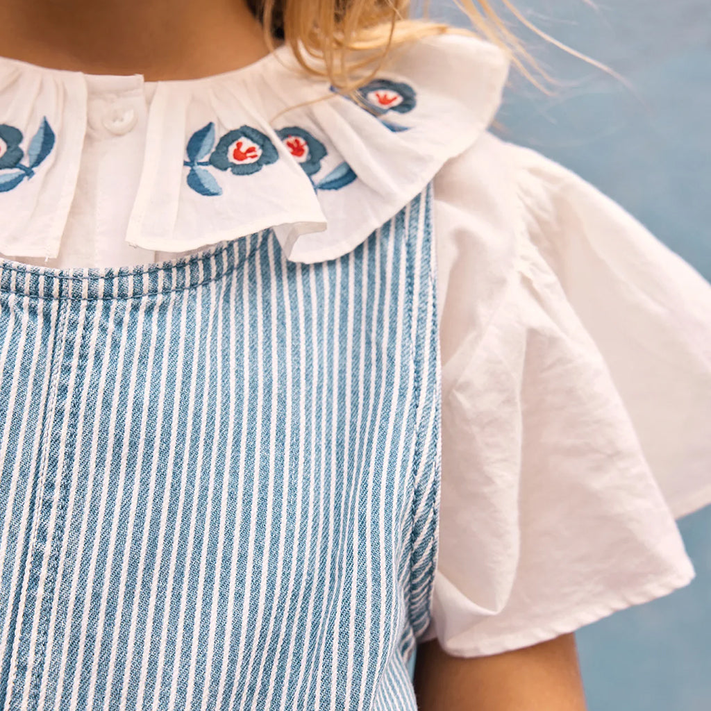 Bonton Child Nolita Dress Oshkosh Blue Stripes