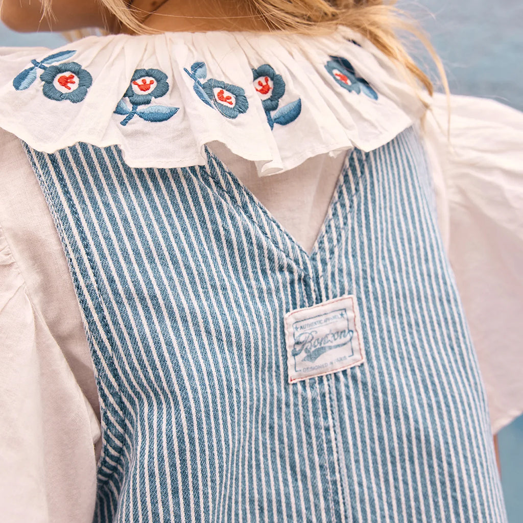 Bonton Child Nolita Dress Oshkosh Blue Stripes