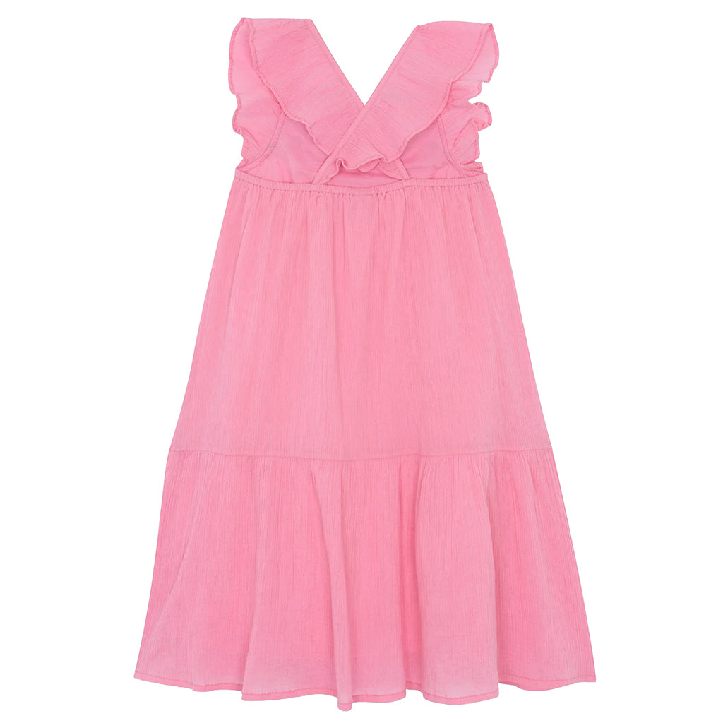Bonton Child Neptune Dress Fiesta Pink