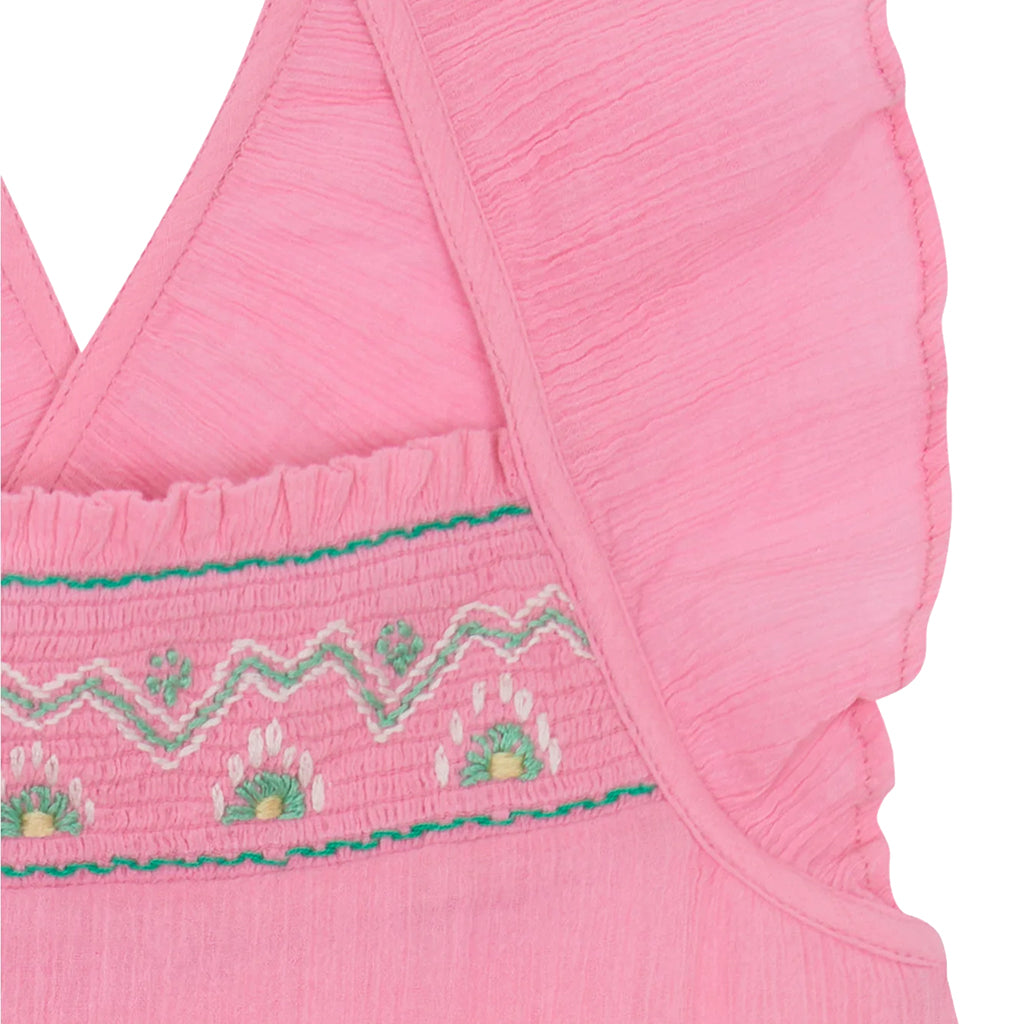 Bonton Child Neptune Dress Fiesta Pink