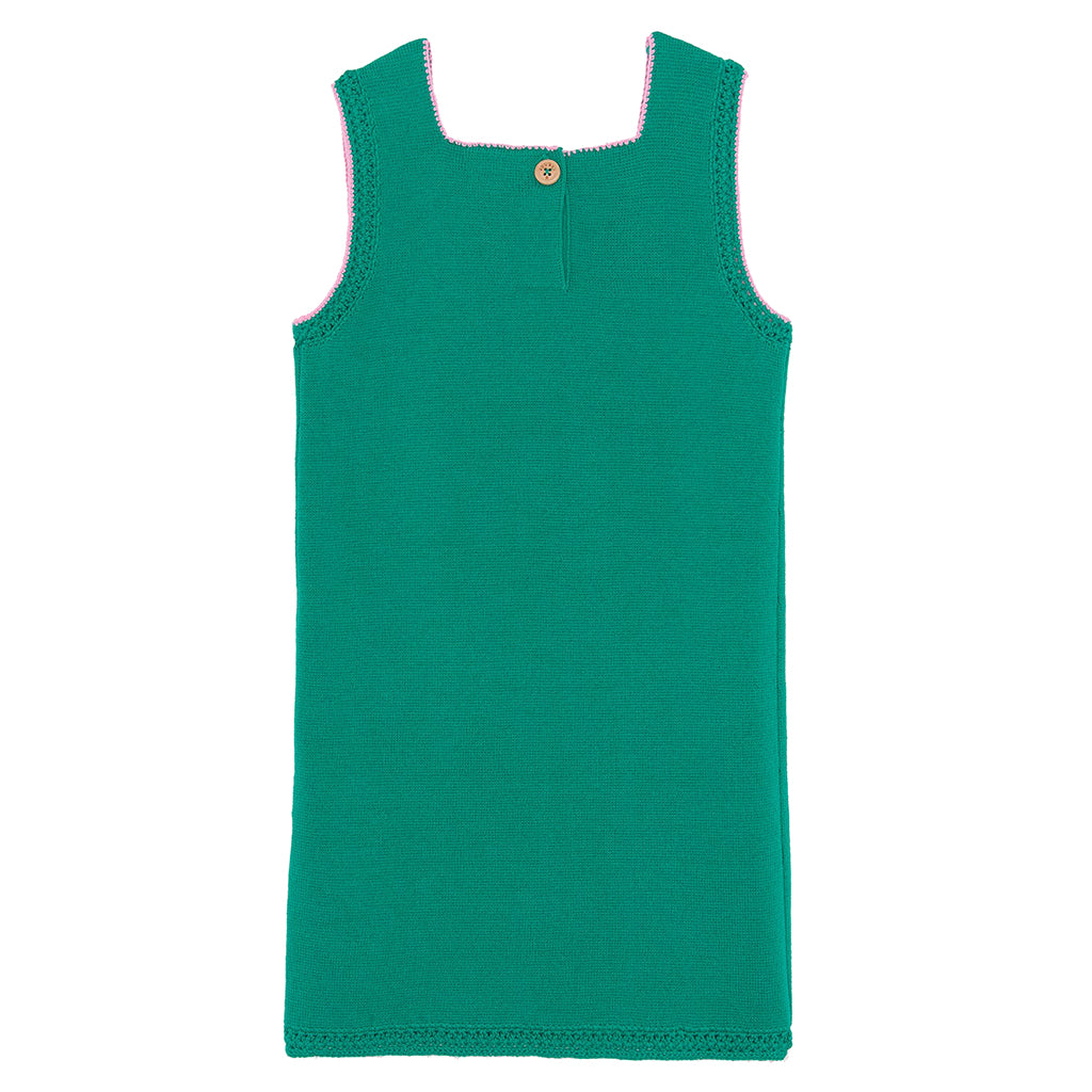 Bonton Child Lanzadress Dress Green Paradise