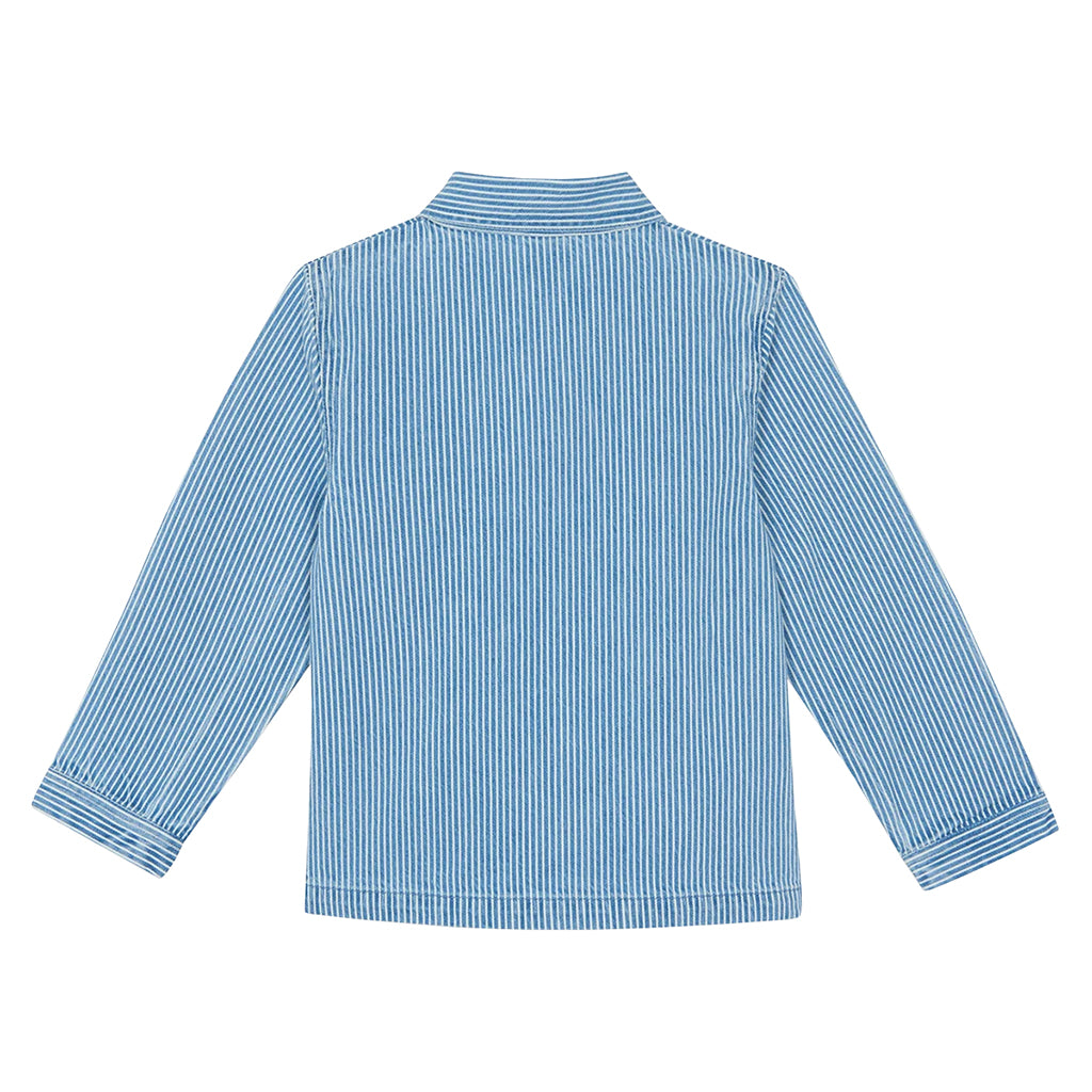 Bonton Child Nineties Jacket Oshkosh Blue Stripes