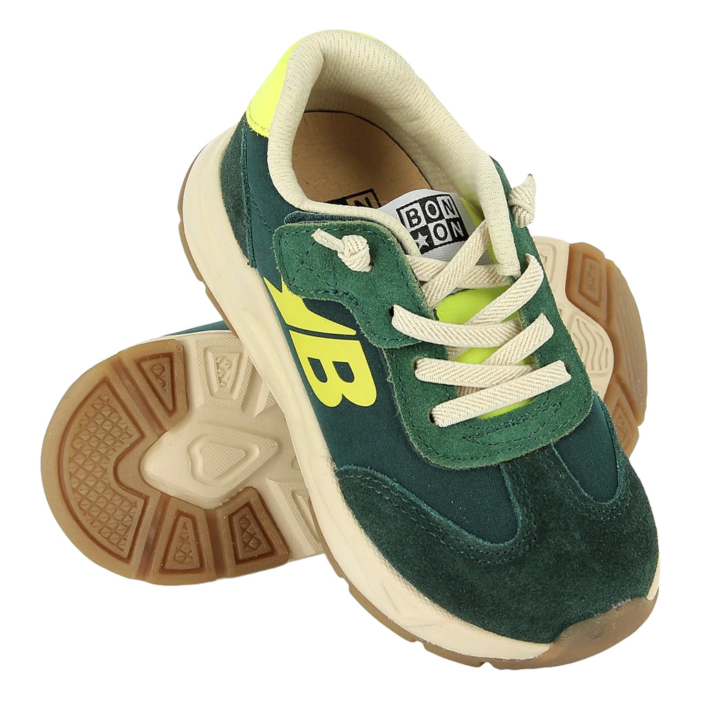 Bonton Child Yard Shoes Dark Green