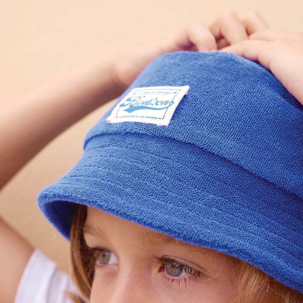 Bonton Child Le Bob Hat Summer Blue
