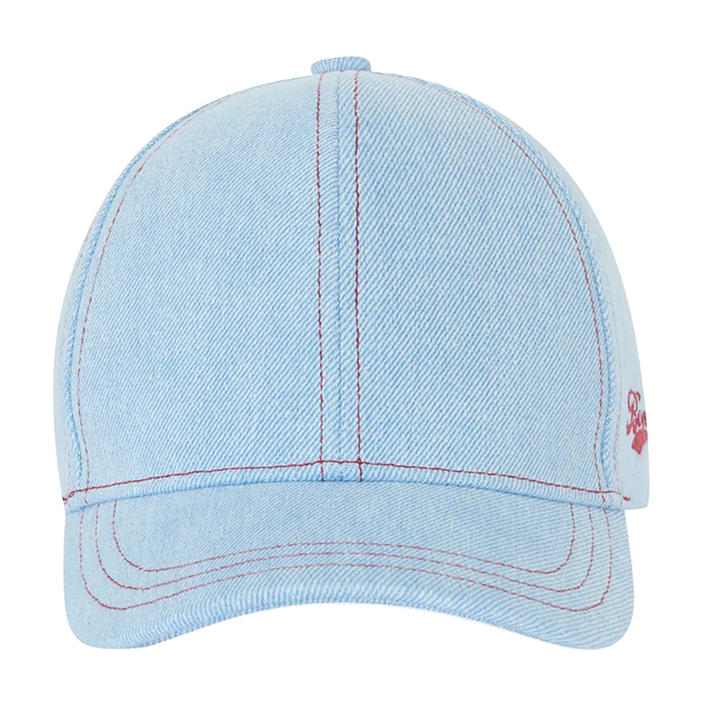 Bonton Child Mycap Hat Bleached Denim Blue
