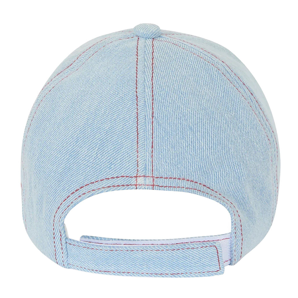 Bonton Child Mycap Hat Bleached Denim Blue